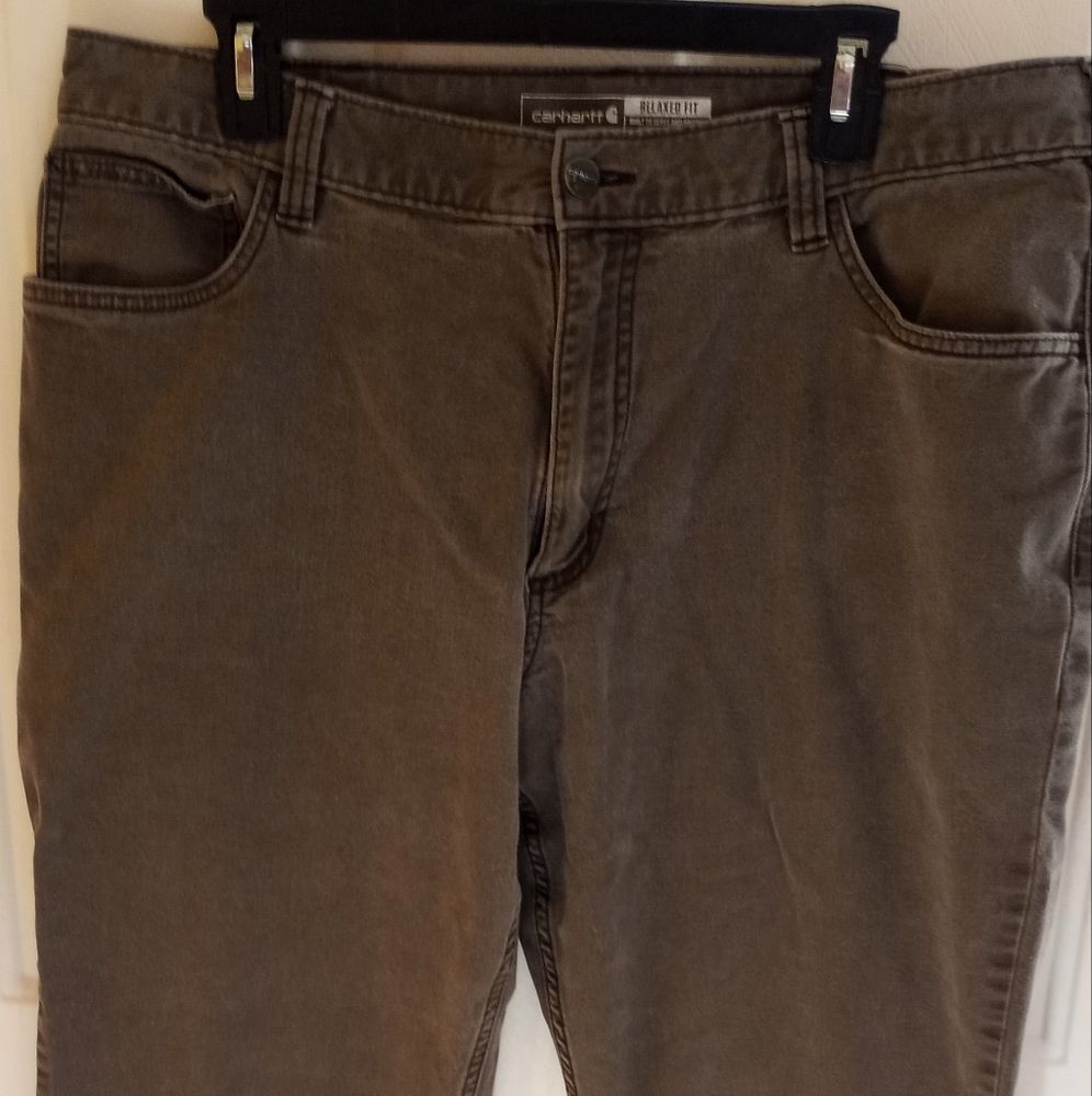 Carhartt Rugged Flex Relaxed Fit Canvas 5 Pocket Work Pant W38 L30